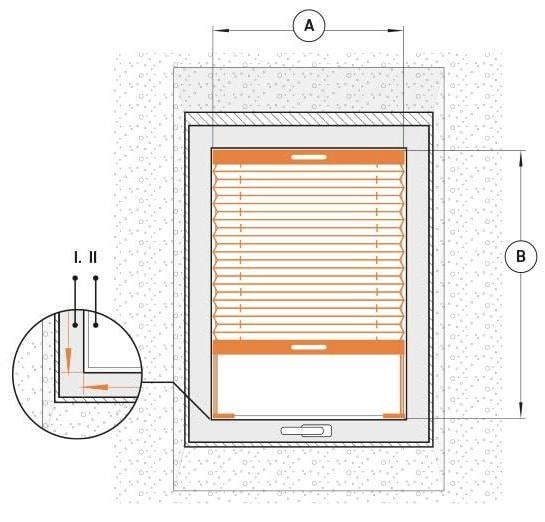 Installation bei Dachfenstern