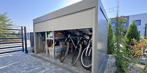 Neuer Knall Gartenschrank, maßgefertigte Box Garage für Fahrräder, Motorräder und Werkzeuge!