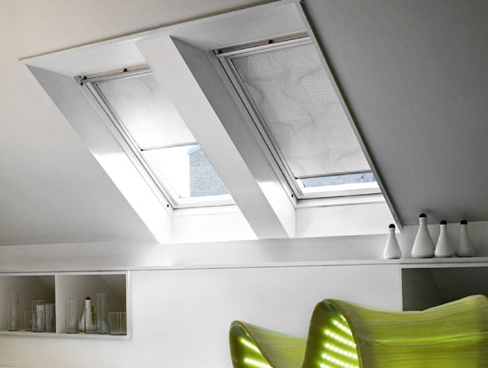 VELUX DKL Verdunkelungsrollo mit Führungsschienen - DKL 3009 Schwarz