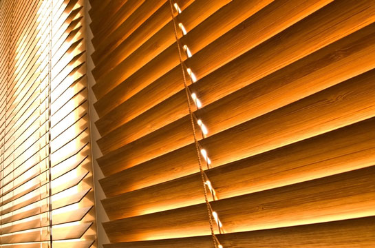 Wysoka jakość Hochwertige Holzjalousien 25mm