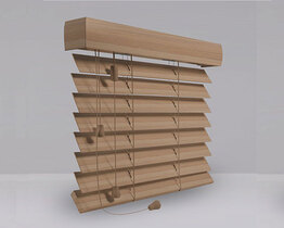 Holzjalousien für Wohnungen