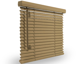 Preiswerte 25 mm Holzjalousien für Fensterrahmen