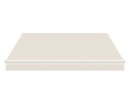 Markise elektrisch mit Volant