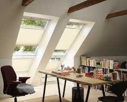 VELUX FHL manuell Plissee