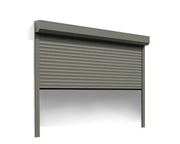 Ferngesteuertes Rolltor Garage