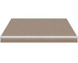 Gelenkarmmarkise Weiß