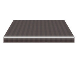 Markise mit Volant elektrisch