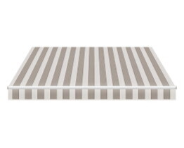 Kassettenmarkise mit Kurbel