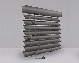Aluminium Jalousien anthrazit