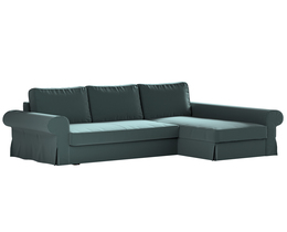 Backabro Sofa Bett mit Chaise Longue Bezug