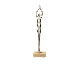 Dekoracja Silver Woman II wys. 52cm