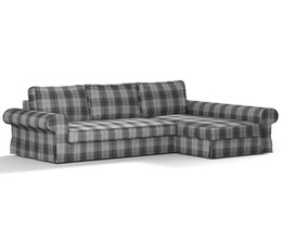 Backabro Sofa Bett mit Chaise Longue Bezug