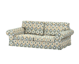 Ektorp 2-Sitzer Sofa Bett, Model after 2012 Bezug