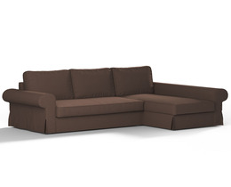 Backabro Sofa Bett mit Chaise Longue Bezug