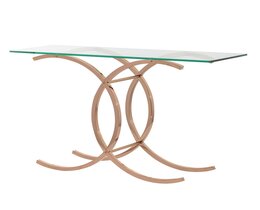 Konsolentisch Chica rose gold 128x40x79cm