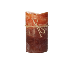 Świeca Dorotea 15cm amber