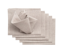 Set Servietten 6 Stk 42x42cm Linen 392-10