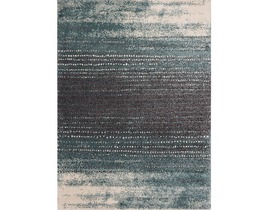 Dywan Modern Teal blue/ dark grey 200x290cm