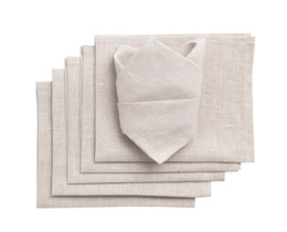 Set Servietten 6 Stk 42x42cm Linen 159-15