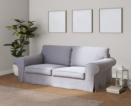 Ektorp 2-Sitzer Sofa Bett, Model after 2012 Bezug