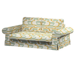 Backabro 2-Sitzer Sofa Bett Bezug