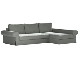 Backabro Sofa Bett mit Chaise Longue Bezug