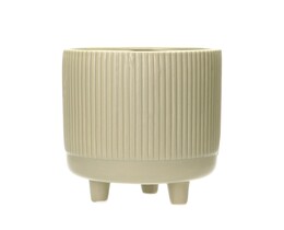 Übertopf für Blumentopf Tres 22cm olive