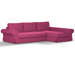 Backabro Sofa Bett mit Chaise Longue Bezug