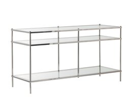 Konsolentisch Pure silber 120x40x80cm