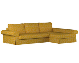 Backabro Sofa Bett mit Chaise Longue Bezug