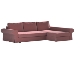 Backabro Sofa Bett mit Chaise Longue Bezug