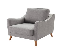 Sessel Venuste linen grau