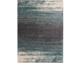 Dywan Modern Teal blue/dark grey 160x230cm