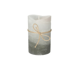 Świeca Dorotea 15 cm dark grey cristal
