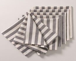 Set Servietten 6Stk 42x42 Quadro 136-12