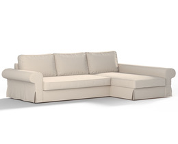 Backabro Sofa Bett mit Chaise Longue Bezug