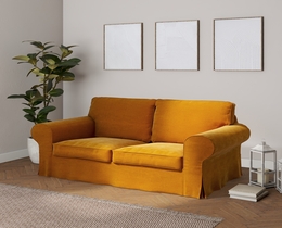 Ektorp 2-Sitzer Sofa Bett, Model after 2012 Bezug