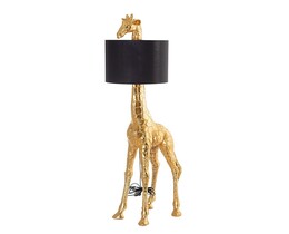 Stehlampe gold Giraffe 171cm