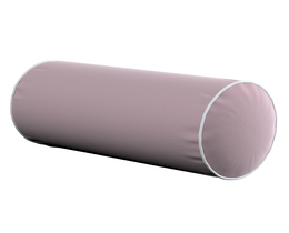 Schlichte Nackenrolle mit Paspel