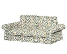 Backabro 2-Sitzer Sofa Bett Bezug