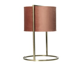 Tischlampe Santos rosa&gold