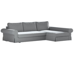 Backabro Sofa Bett mit Chaise Longue Bezug