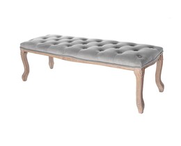 Bank Isacco 114x38x46cm grau