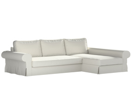 Backabro Sofa Bett mit Chaise Longue Bezug
