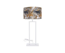 Tischlampe weiß Parrot 78cm