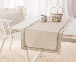 Tisch Runner mit Lace 40x160 cm