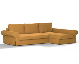 Backabro Sofa Bett mit Chaise Longue Bezug