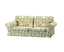 Ektorp 2-Sitzer Sofa Bett, Model after 2012 Bezug