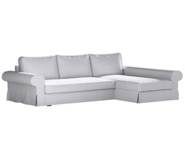 Backabro Sofa Bett mit Chaise Longue Bezug