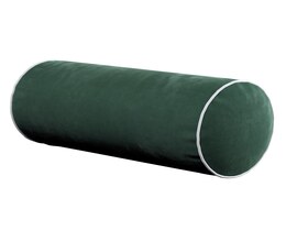 Schlichte Nackenrolle mit Paspel